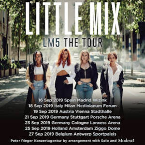 Little Mix : 16 de septiembre 2019, en Madrid