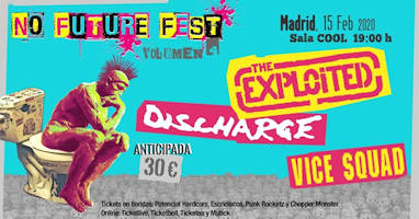 No Future Fest: Volumen 4, 15 de febrero 2020, en Madrid