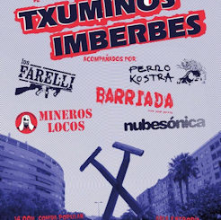 Txuminos Imberbes : Concierto 25 aniversario, 21 de septiembre 2019 en Jerez de la Frontera (Cádiz)