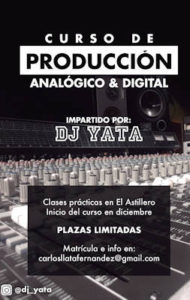 DJ Yata : Próximas sesiones y taller de producción musical