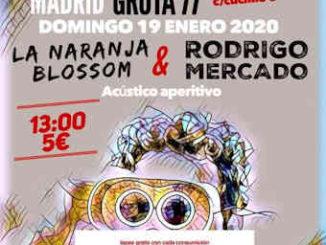 La Naranja Blossom, Rodrigo Mercado : Concierto el 19 de enero de 2020, en Madrid