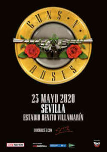 Guns N' Roses : En Sevilla, mayo de 2020, única fecha en nuestro país