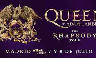 Adam Lambert, Queen : Concierto el 7 y 8 de julio, en Madrid