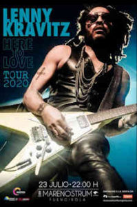 Lenny Kravitz : Lenny Kravitz vendrá a España en su gira “Here to Love Tour 2020”