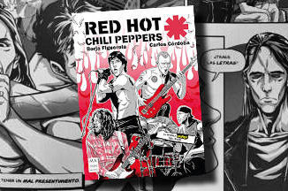 Borja Figuerola, Carlos Córdoba : Novela gráfica sobre Red Hot Chilli Peppers