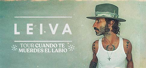 Leiva: Gira 2022 “Cuando te muerdes el labio”