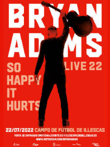 Bryan Adams : Gira ‘So Happy It Hurts’