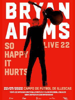 Bryan Adams: Gira ‘So Happy It Hurts’