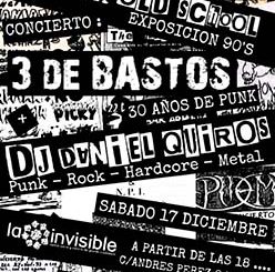 3 de Bastos, DJ Danie Wuiros : Malaga Old School Exposición 90s