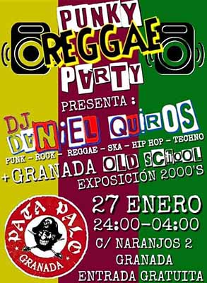 Punky Reggae Party: Exposición el 27 de enero 2023 en Granada