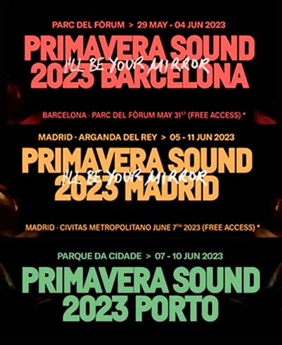Primavera Sound 2023: Festival por partida triple