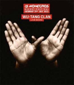 Monegros Desert Festival 2023 : Wu-Tang Clan como gran cabeza de cartel