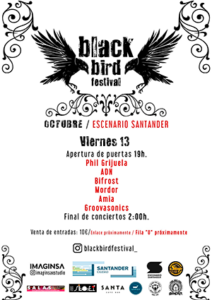 Black Bird Festival : 13 de octubre 2023, en Santander