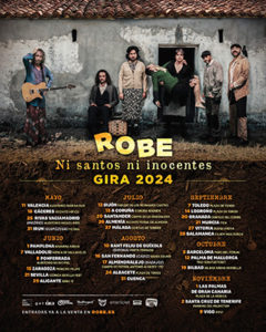 Los Robe : Cuarto álbum y gira de presentación.