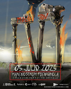 Molotov : Concierto en Fuengirola (Málaga), 5 de julio de 2025.
