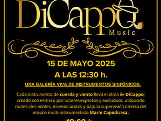 Mario Capodicasa : Inauguración de la galería musical Dicappo Music en Santander.
