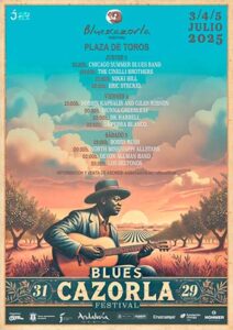 Bluescazorla Festival : 3, 4 y 5 de julio de 2025.