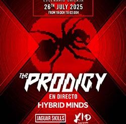 Satisfaxion, The Prodigy : Concierto en Marenostrum Fuengirola (Málaga), 26 de julio de 2025.