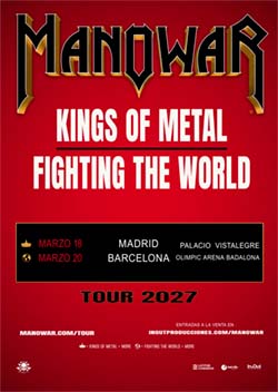 Manowar vuelve a España