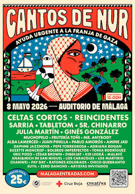 Cantos de Nur: Concierto solidario en apoyo a Gaza