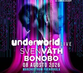 Satisfaxion : 8 de agosto 2026, Fuengirola (Málaga)